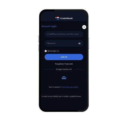 Cryptoroyal login